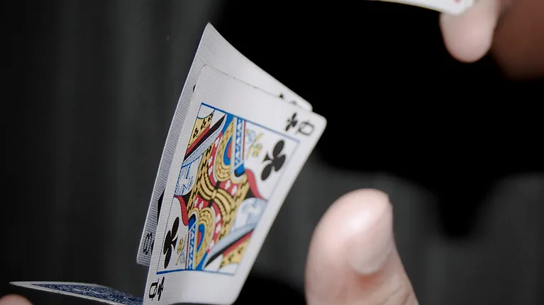 Playing cards for magic tricks