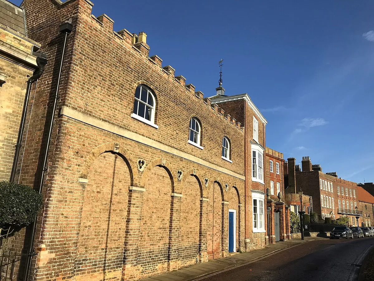 Unique architecture on North Brink, Wisbech