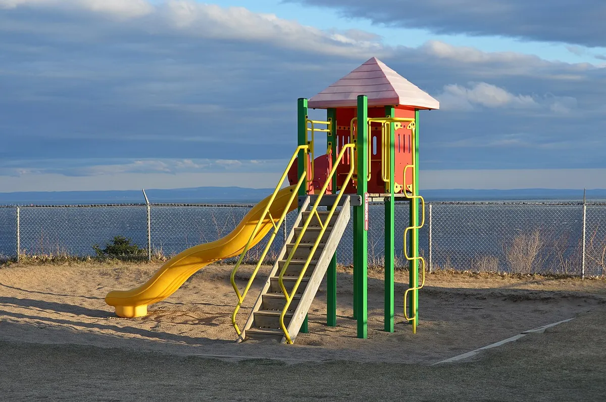 Playground slide