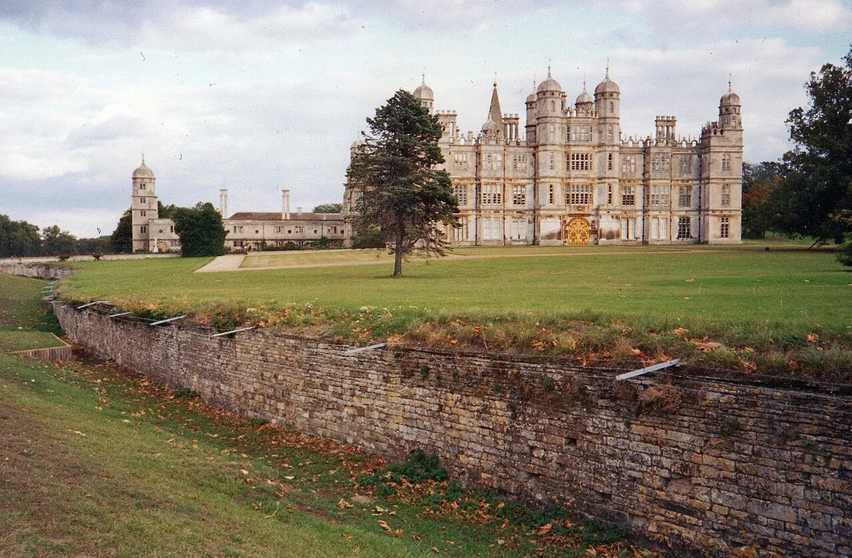 Burghley House, west front