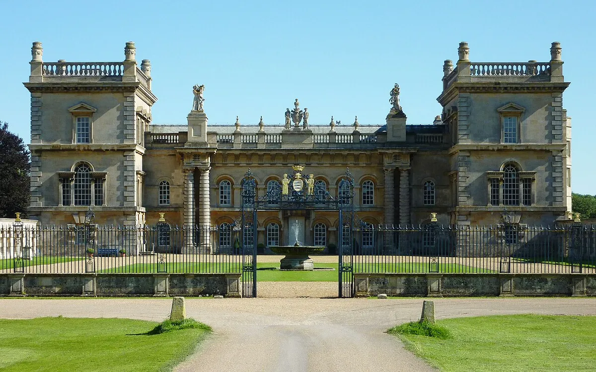 Grimsthorpe Castle, north front