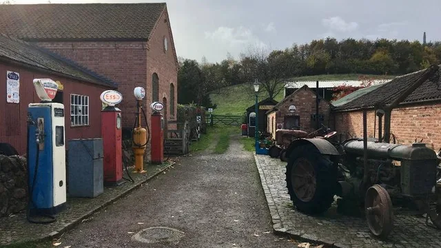 Vintage tractors at Stonehurst Family Farm, Mountsorrel