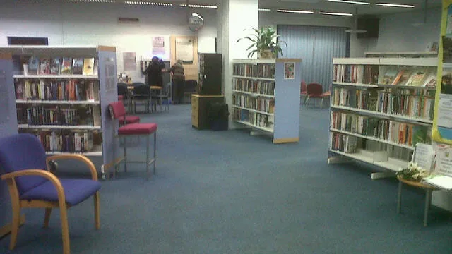 Inside Whittlesey Library